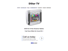 Tablet Screenshot of dstartv.com